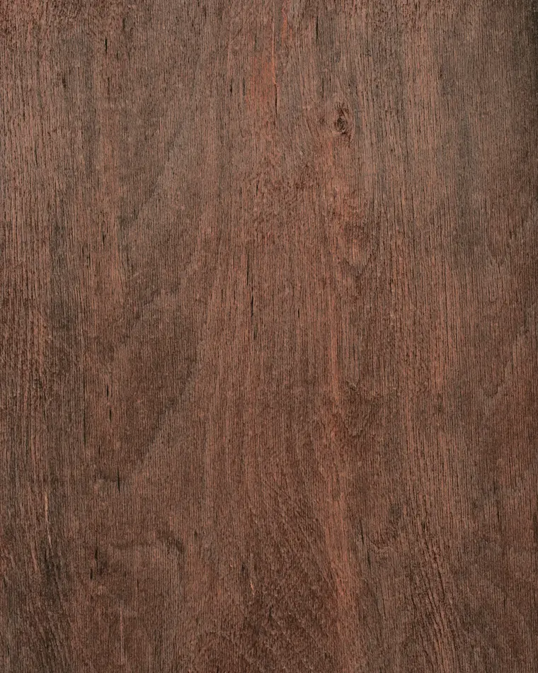 Close-up visual reference of deep walnut grain